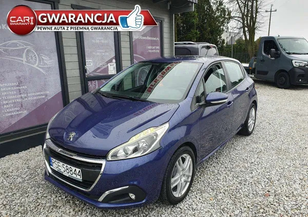 wielkopolskie Peugeot 208 cena 28900 przebieg: 156000, rok produkcji 2015 z Raciąż